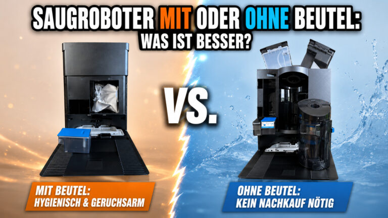 Saugroboter ohne Beutel: Warum die teurere Station überraschend wenig spart