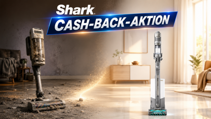 Aus Alt mach Neu: Shark macht es mit einer Cash-Back -Aktion für Premium Akkusauger möglich