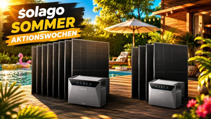 Sommer-Preis-Hammer bei solago: Balkonkraftwerk mit Speicher jetzt günstiger