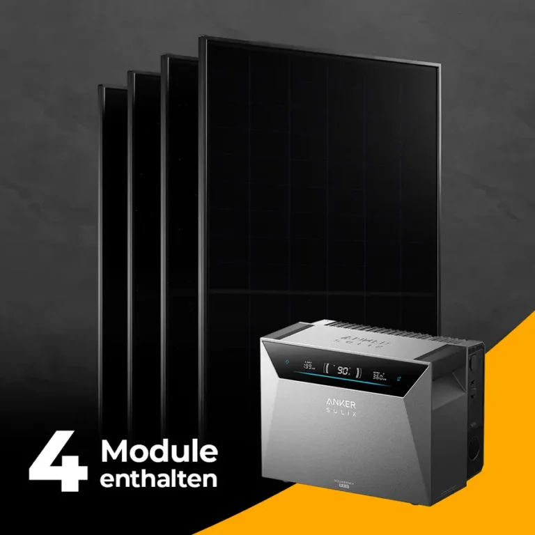 Balkonkraftwerk 2000 Watt mit Speicher – solago Sommer Aktionswochen