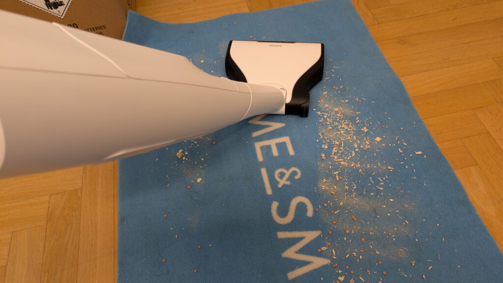 Auf Teppichen konnte der VK7 durch gute Ergebnisse überraschen.