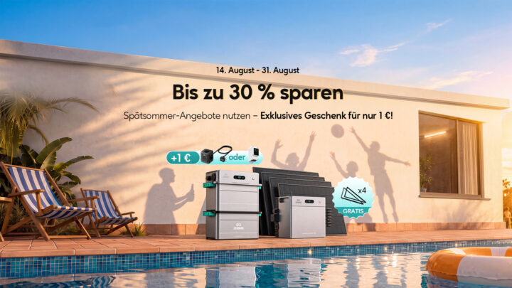 Zendure-Sparaktion: Bis zu 518 Euro Rabatt auf Heimspeicher