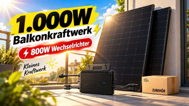 Braucht man einen Speicher? Warum vielen dieses 329-€-Balkonkraftwerk reicht