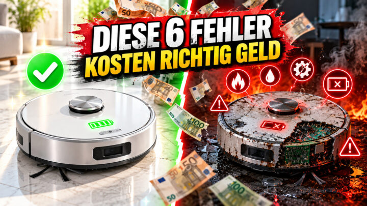 6 teure Saugroboter-Fehler: Warum regelmäßige Wartung 400 € spart