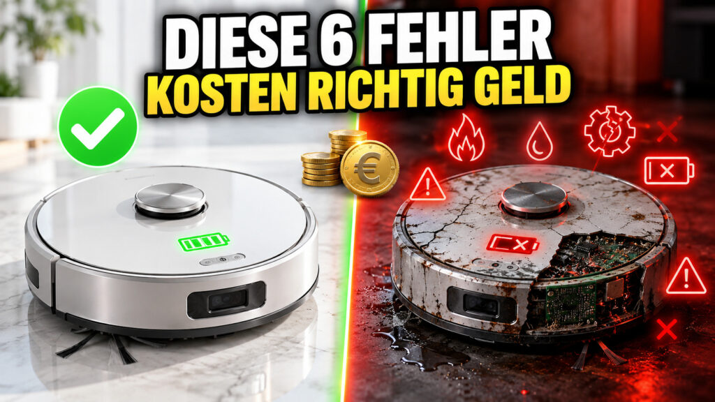 6 versteckte Saugroboter-Fehler kosten 3.000 € – Besitzer machen sie täglich