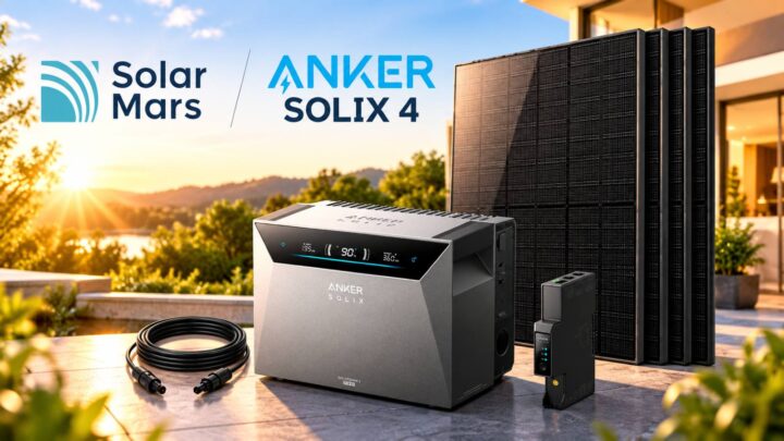 Bestpreis! Anker SOLIX 4 Set mit 2.000 Watt extrem reduziert!