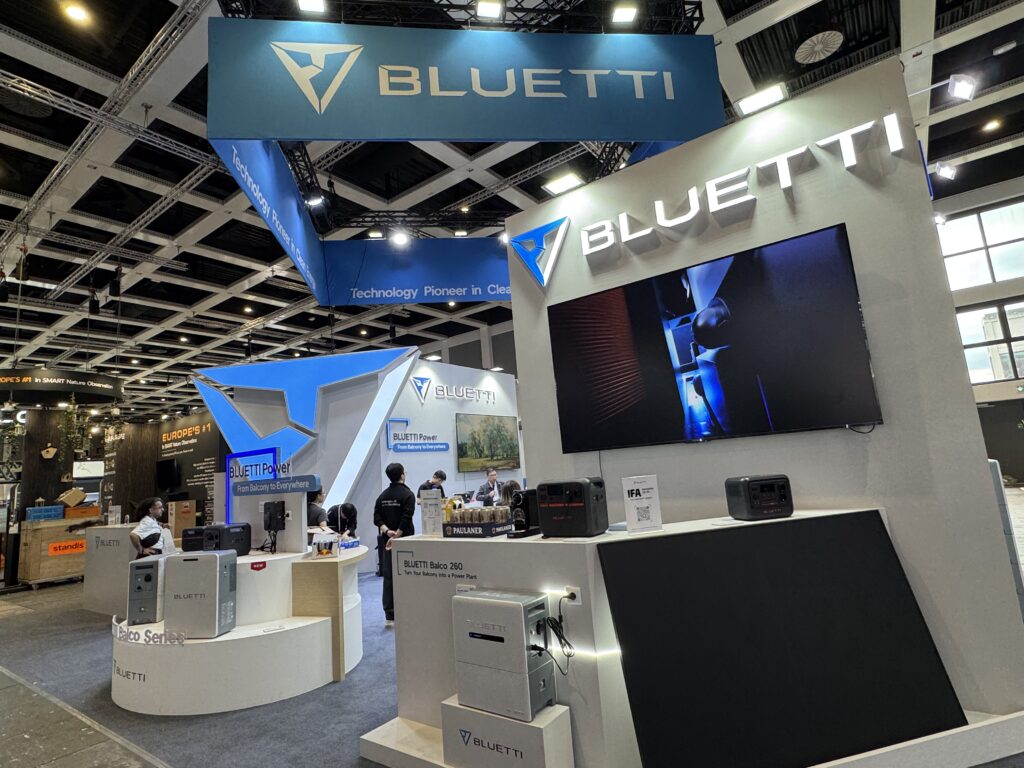 BLUETTI auf der IFA 2026: Mit dem Pioneer 5000 E-Generator will man jetzt die Baustelle erobern!
