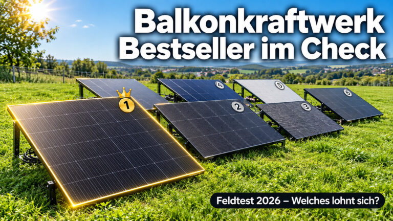 Testsieger verliert im Halbschatten: Was wirklich zählt beim Balkonkraftwerk