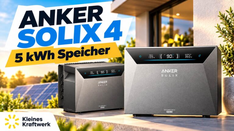 5 kWh, 2.500 W Notstrom, 1.499 €: Was die Anker SOLIX 4 im Test kann