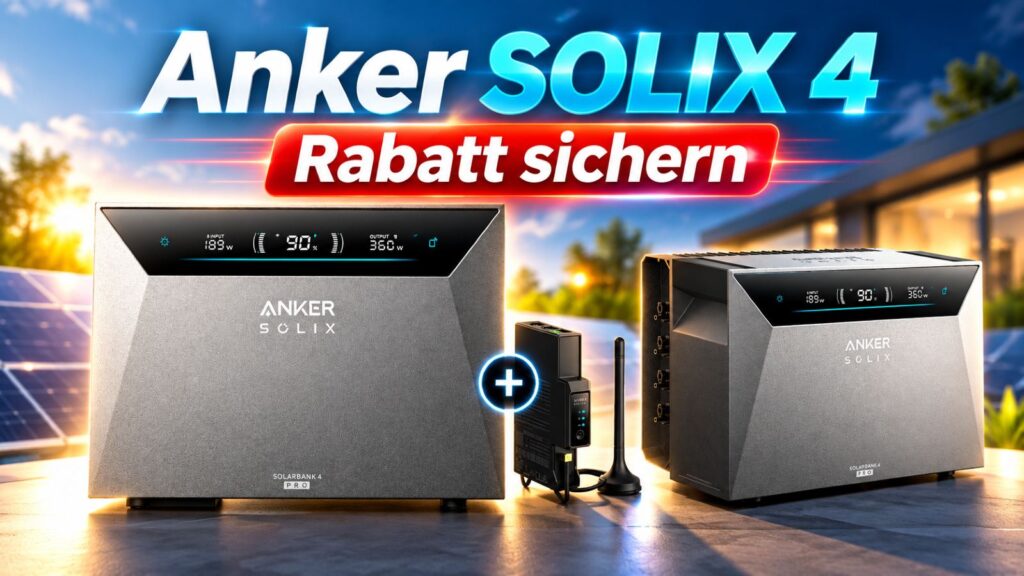 Die Anker SOLIX 4 ist da – und zum Launch-Preis sofort lieferbar