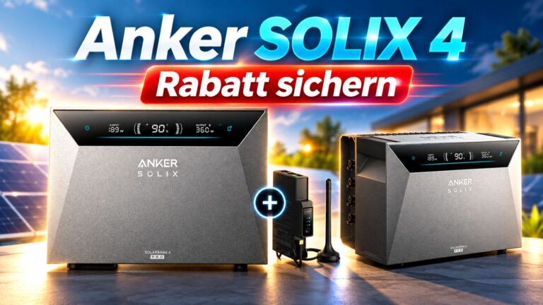 Die Anker SOLIX 4 ist da – und zum Launch-Preis sofort lieferbar