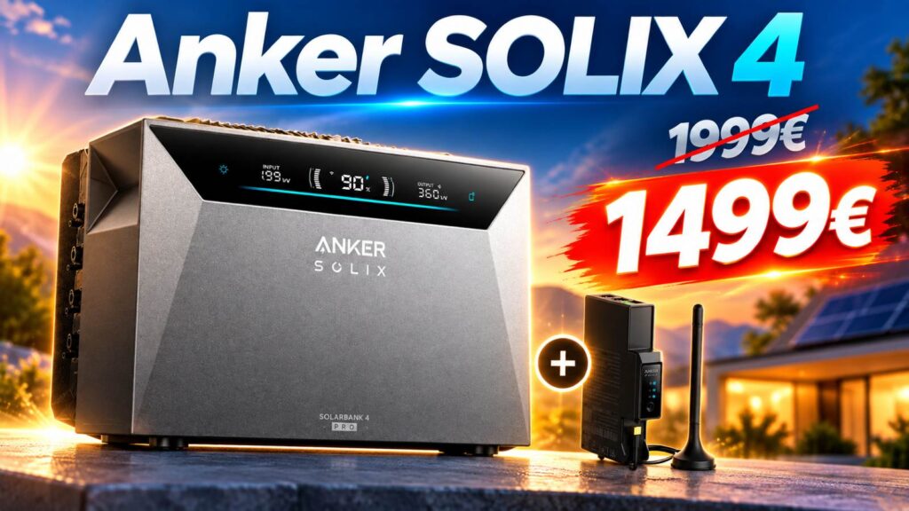 Anker SOLIX 4 Pro: Der Vorbesteller-Rabatt gilt jetzt für alle
