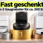 Für knapp 200 Euro: Diese drei Saugroboter schaffen den Spagat zwischen Preis und Leistung.