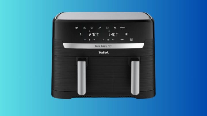Amazon Deals: Doppel-Heißluftfritteuse von Tefal für nur 90 Euro