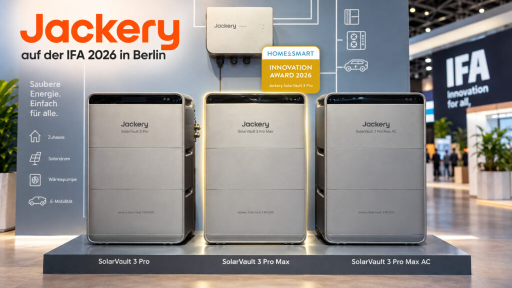 Jackery auf der IFA Berlin 2026: Vom Gadget zur Energie-Marke