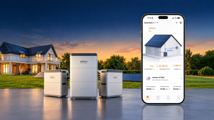 Jackery-Preishammer: SolarVault 3 Speicher ab sofort 400 € günstiger!