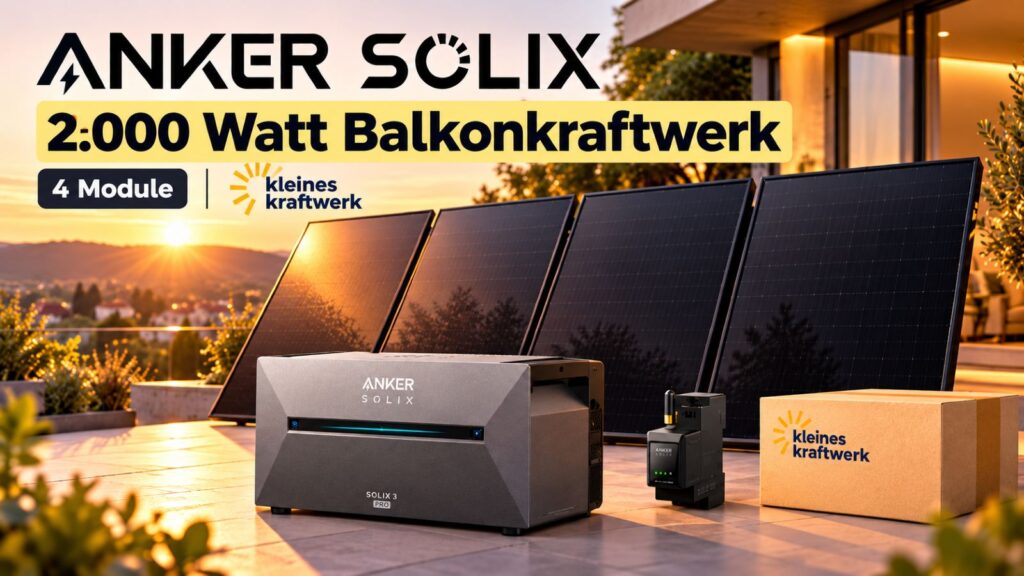 Anker SOLIX 3 Wahnsinn! Wie gut ist dieser Kleines Kraftwerk Deal wirklich?