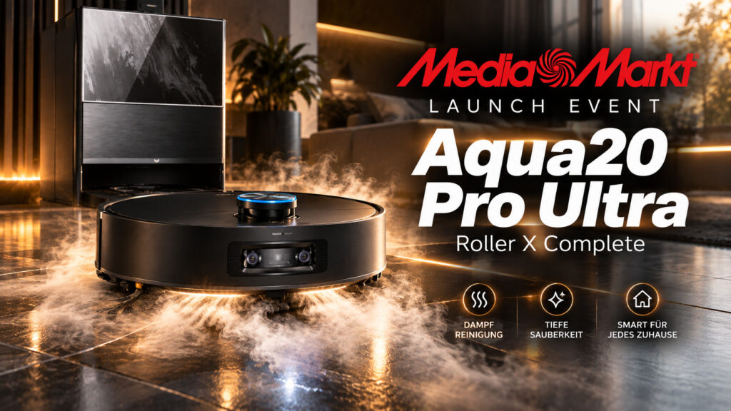 300 Euro sparen: Dreame Aqua20 Pro mit Heißdampf startet bei MediaMarkt