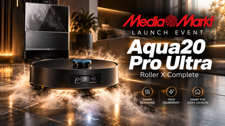 300 Euro sparen: Dreame Aqua20 Pro mit Heißdampf startet bei MediaMarkt