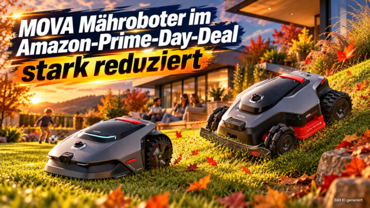 Flacher Rasen gegen steilen Hang: Zwei MOVA Mähroboter zum Prime Day, nur einer passt zum Garten