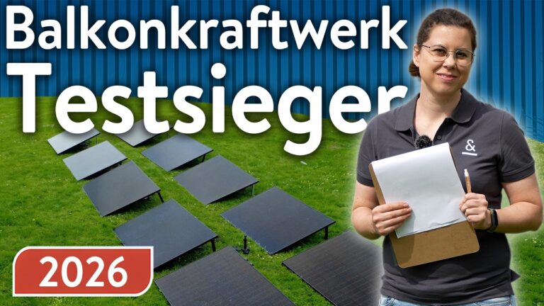 5 Balkonkraftwerke im Praxis-Test 2026: Wann Lohnt sich der Kauf wirklich?!