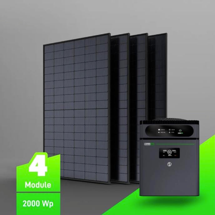 Maxxicharge V2+ 2000 W Bundle mit M-3.0 Speicher (800 W CCU)