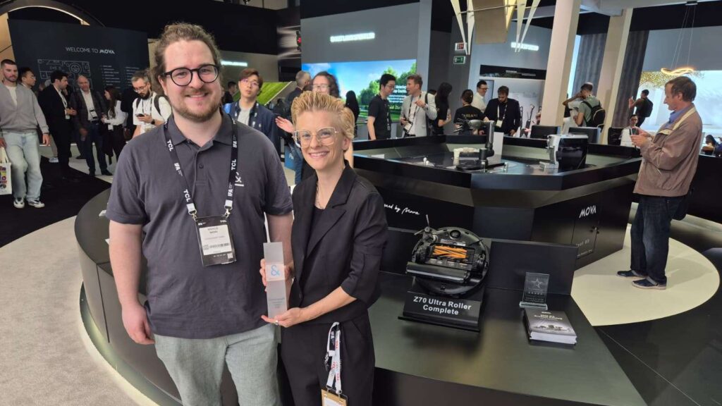 Der MOVA Z70 wurde mit dem home&smart Award ausgezeichnet.
