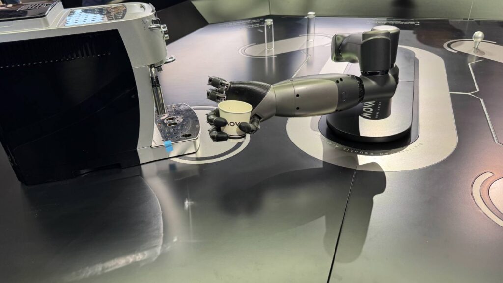 Der Knot80 Roboterarm gehörte ebenfalls zu den Top Highlights 2026.