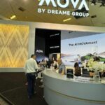 Auf rund 1.700 Quadratmetern zeigte MOVA neue Produkte und wie sie durch KI verbessert werden.