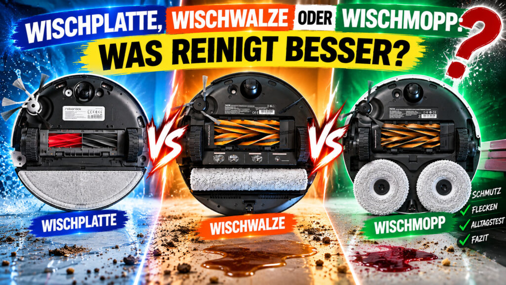 Diese 3 Wischroboter-Technologien lösen unterschiedliche Probleme