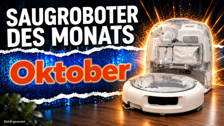 Saugroboter des Monats Oktober: DJI ROMO 2 schlägt die teuren Flaggschiffe im Preis-Duell