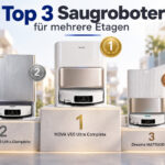 Diese 3 Saugroboter sind ideal für den Einsatz auf mehreren Etagen.