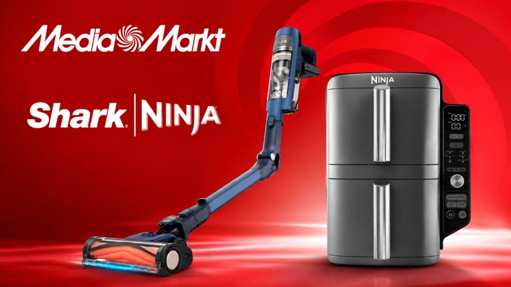 SharkNinja Hot September Deals bei MediaMarkt: Bis zu 50% auf Ninja & Shark sparen