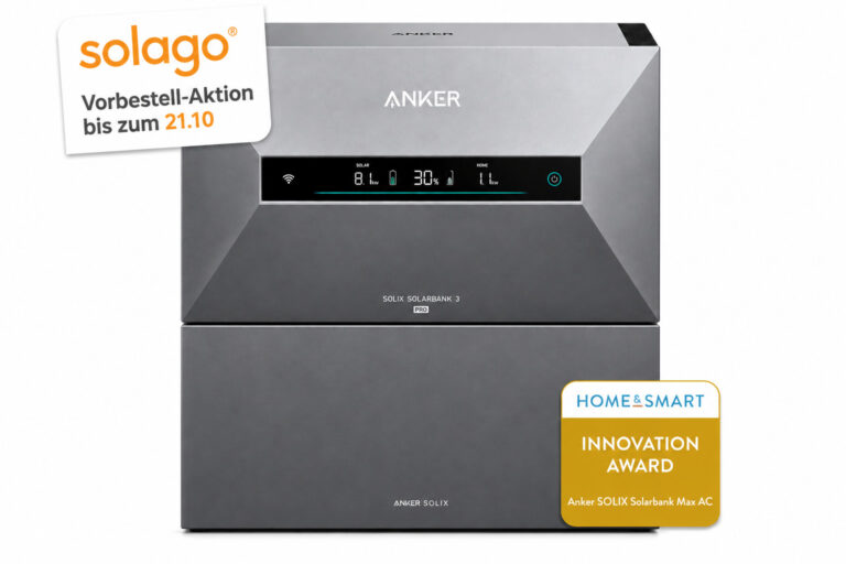 Anker Solarbank SOLIX MAX bei solago vorbestellen