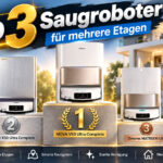 Diese 3 Saugroboter sind ideal für den Einsatz auf mehreren Etagen.
