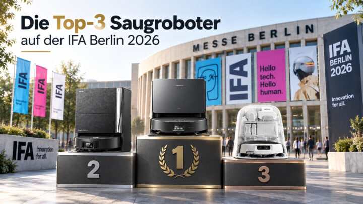 Roborock vs. MOVA vs. DJI – Welcher Saugroboter der IFA 2026 wirklich überzeugt