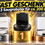 Für knapp 200 Euro: Diese drei Saugroboter schaffen den Spagat zwischen Preis und Leistung.
