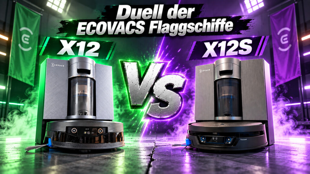 ECOVACS X12S schlägt den X12 und hat trotzdem die günstigere UVP