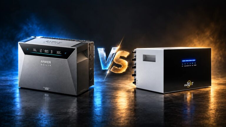 SunEnergyXT 500 PRO vs. Anker SOLIX 4 : Der große Speicher-Vergleich