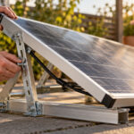 Nur im optimalen Winkel können die Solarmodule ihre volle Leistung erbringen