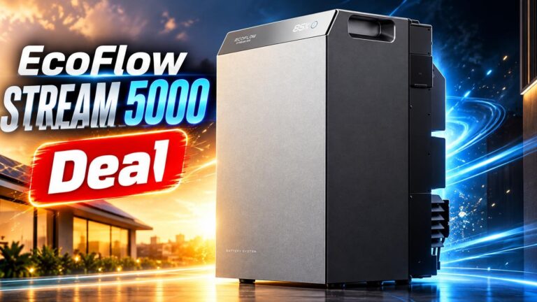 Hammer-Deal! EcoFlow STREAM 5000 mit 3.000 Watt jetzt 100 Euro günstiger