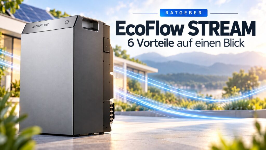 Trockner, Herd, Wärmepumpe: Warum der EcoFlow STREAM 5000 mehr kann als andere Speicher
