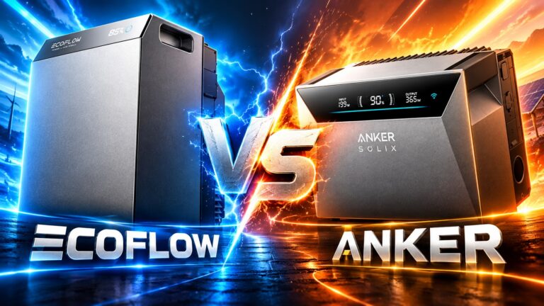 EcoFlow STREAM 5000 vs. Anker SOLIX Solarbank 4: Welcher 5-kWh-Speicher ist besser?