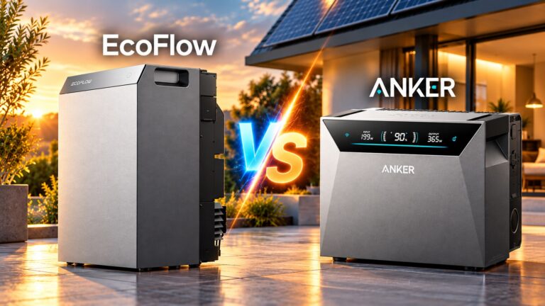Gleicher Preis, mehr Power: EcoFlow STREAM 5000 fordert die Anker SOLIX Solarbank 4 heraus