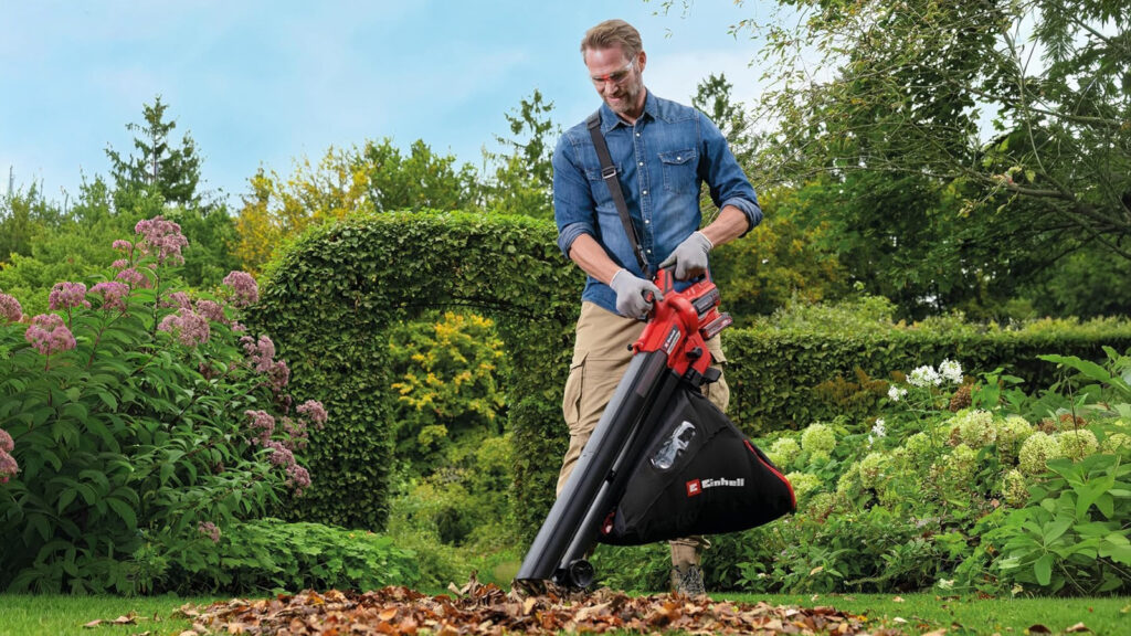 einhell-laubsauger-check Bei diesem Modell ist der Fangsack besonders großzügig bemessen