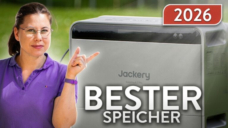 Lohnt sich der Jackery SolarVault 3 Pro Balkonkraftwerk Speicher 2026?!