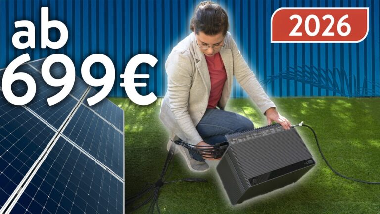 günstig UND gut?! – Balkonkraftwerk Speicher 2026 Avocado 22 Pro