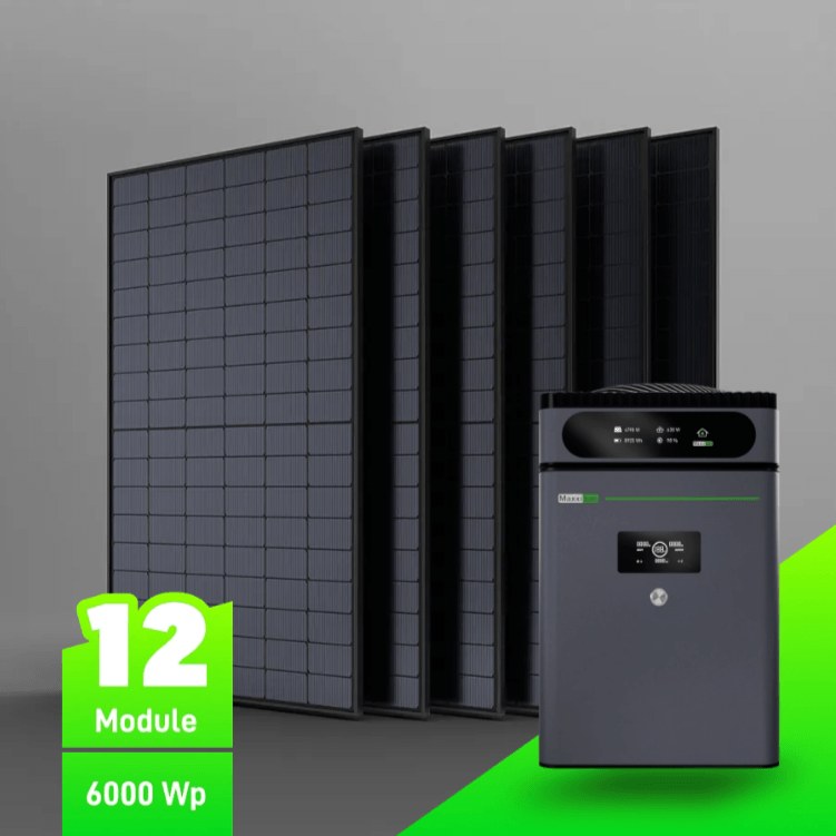 Maxxicharge V2+ 6000 W Bundle mit 2 x M-5.0 Speicher (2.300 W CCU)