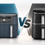 Ninja Foodi Max Dual Zone und COSORI Turbo Tower Pro im direkten Vergleich nebeneinander