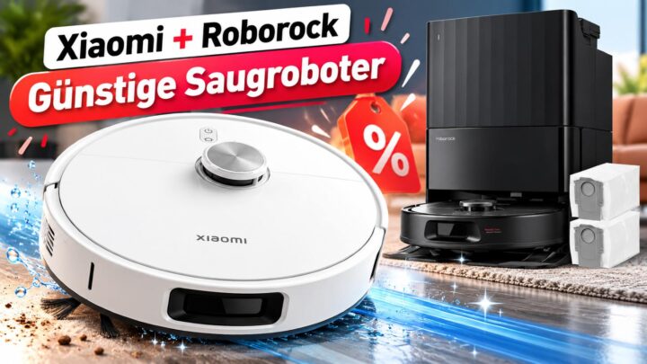Saugen, wischen, Mopps waschen: Roborock mit Komplett-Station richtig günstig